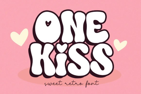 Discovering One Kiss: A Sweet Retro Display Typeface