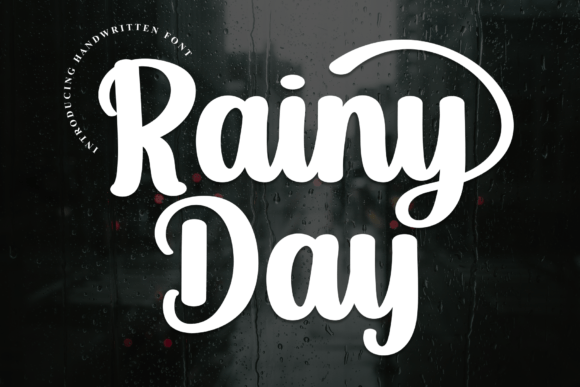 Discovering the Charm of the Rainy Day Handwritten Font
