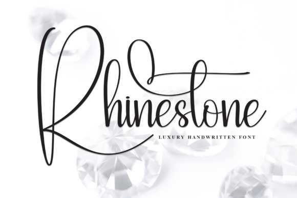 Rhinestone: The Bold Handwritten Font for Dynamic Design