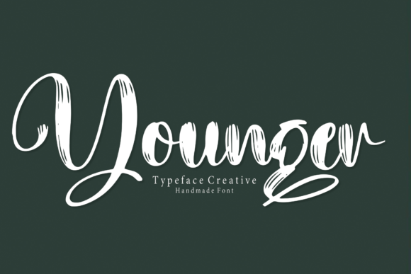 Younger: A Handwritten Font with Creative Character